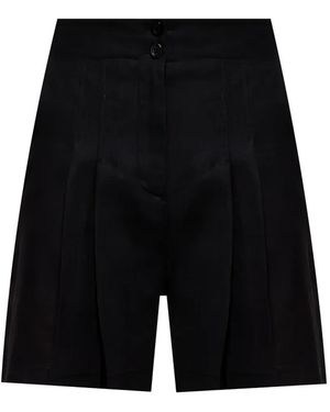 Twinset Pleated Shorts - Black