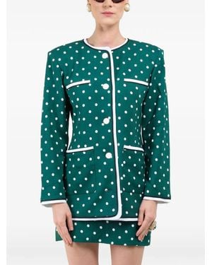 ROWEN ROSE Veste À Pois - Green