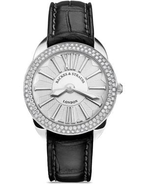 Backes & Strauss Piccadilly Renaissance Steel 33Mm - White