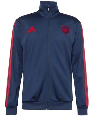 adidas Arsenal Fc Logo-Patch Track Jacket - Blue