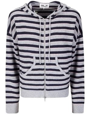 Baum und Pferdgarten Calley Striped-Pattern Hoodie - Blue