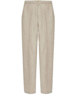Etro Creased Trousers - White