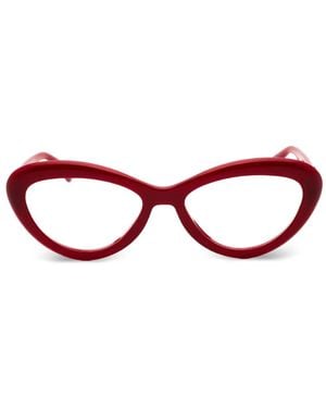 Moschino Occhiali Cat-Eye - Rosso