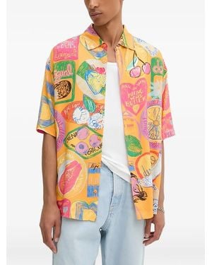 Desigual Cartagena Graphic Short-Sleeve Shirt - White