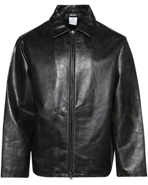 Vetements Distressed-Effect Jacket - Black