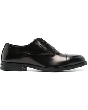 Stuart Weitzman Club Classic Oxford Shoes - Black