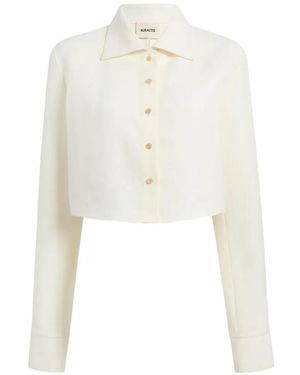 KHAITE Jasen Top - White