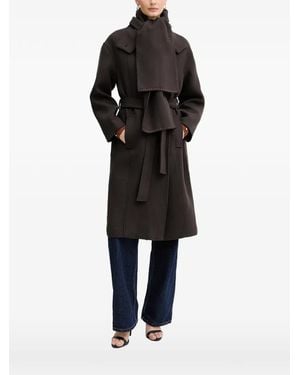 Morgan Belted Coat - Black