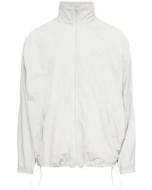 MM6 by Maison Margiela Zip-Up Windbreaker - White
