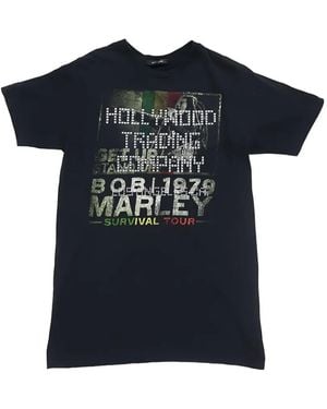 HTC Bob Marley Studded T-Shirt - Black