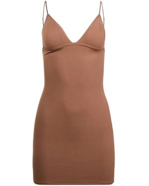 Fleur du Mal Nuisette À Bonnets Triangles - Brown