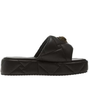 Kurt Geiger Kensington Puff Sandals - Black