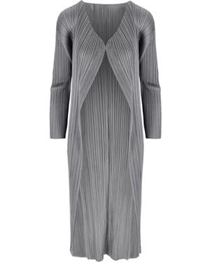 Pleats Please Issey Miyake Jackets - Grey