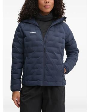 Mammut Hooded Zip Jacket - Blue