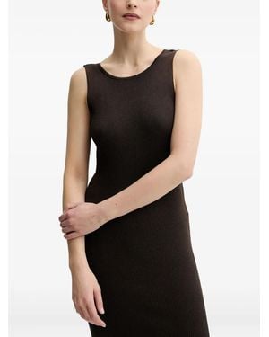 Guess Abito A Coste - Nero