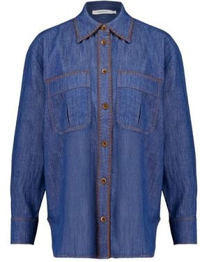 Zimmermann Ascension Shirt - Blue