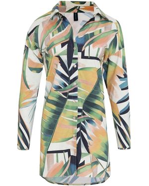 Lygia & Nanny Camisa Meline - Azul
