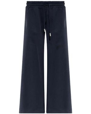 Off-White c/o Virgil Abloh Elasticated-Waistband Track Pants - Blue