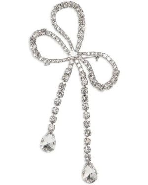Jennifer Behr Evelyn Brooch - White