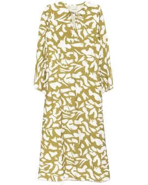 Bambah Moza Kaftan - Metallic