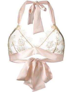 Gilda & Pearl Harlow Lace Bra - Natural