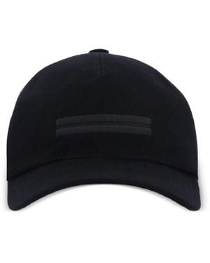 ZEGNA Baseballkappe mit Streifen - Blau