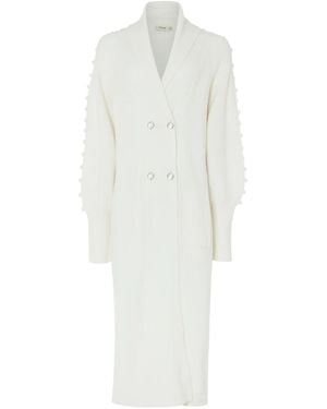 Temperley London Chrissie Cardi-Coat - White