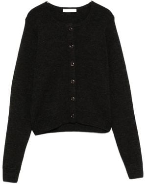 Lemaire Vest Met Knopen - Zwart