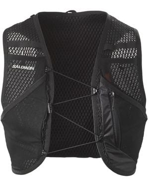 Salomon Active Skin 8 Mesh-Panel Running Vest - Black