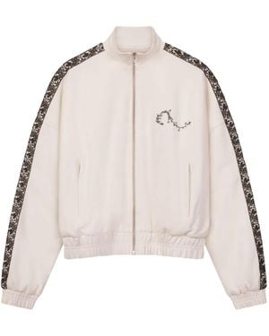 ROUGH Veste Zippée À Broderies - Neutre