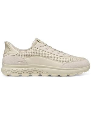 Geox Spherica Plus Perforated Trainers - White