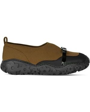 Cecilie Bahnsen Sneakers Orlan Con Fiocco - Marrone