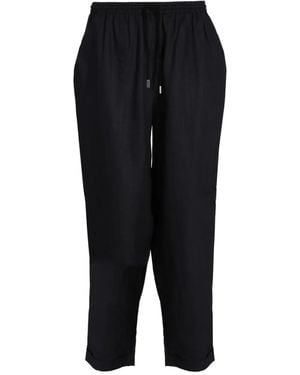 BOSS Elasticated Drawstring Trousers - Black