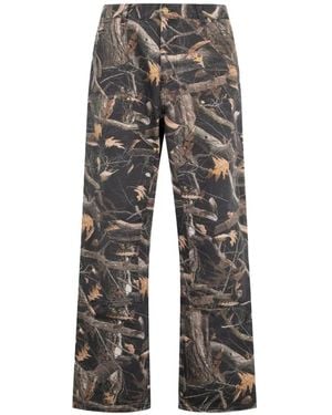 Carhartt Double Knee Pants - Gray