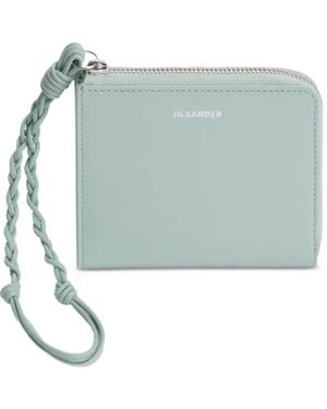 Jil Sander Portacarte Tangle - Blu