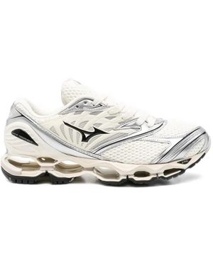 Mizuno Sneakers Wave Prophecy Con Inserti - Bianco