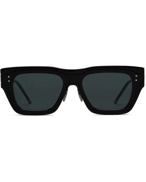 Thom Browne Rectangle Acetate Sunglasses - Black