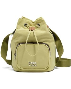 Bimba Y Lola ドローストリング ミニバッグ - グリーン
