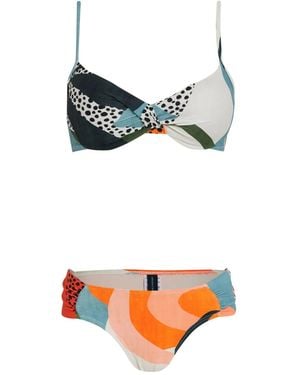 Lygia & Nanny Bikini Vitoria Con Stampa - Nero