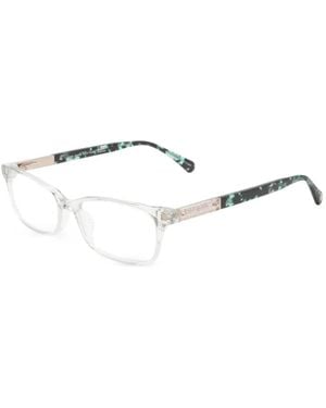 Kate Spade Lunettes De Vue Rectangulaires - White