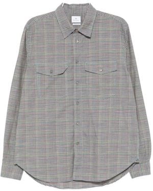 Paul Smith Checked Shirt - Grey