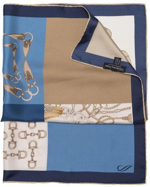 Elizabetta Fazzoletto Da Collo San Siro - Blu