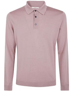 Nuur Polo En Laine À Manches Longues - Rose