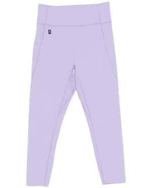 On Shoes Studio Side-Pocket Leggings - Purple
