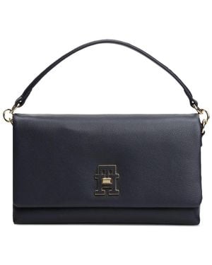 Tommy Hilfiger Logo-detail shoulder bag - Azul