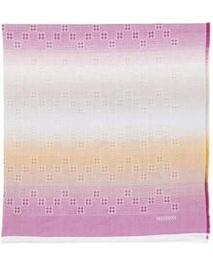 Missoni Square-Shape Scarf - Purple