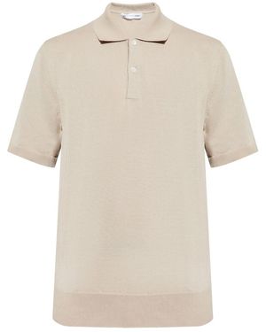 Comme des Garçons Kurzärmeliges Poloshirt - Natur