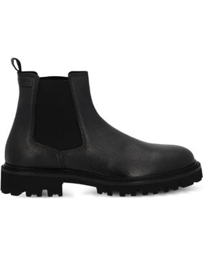 BOSS Julyo Leather Chelsea Boots - Black
