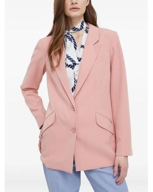 DKNY Button Pocket Blazer - Pink