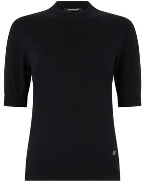 Roberto Cavalli Short Sleeve T-Shirt - Black